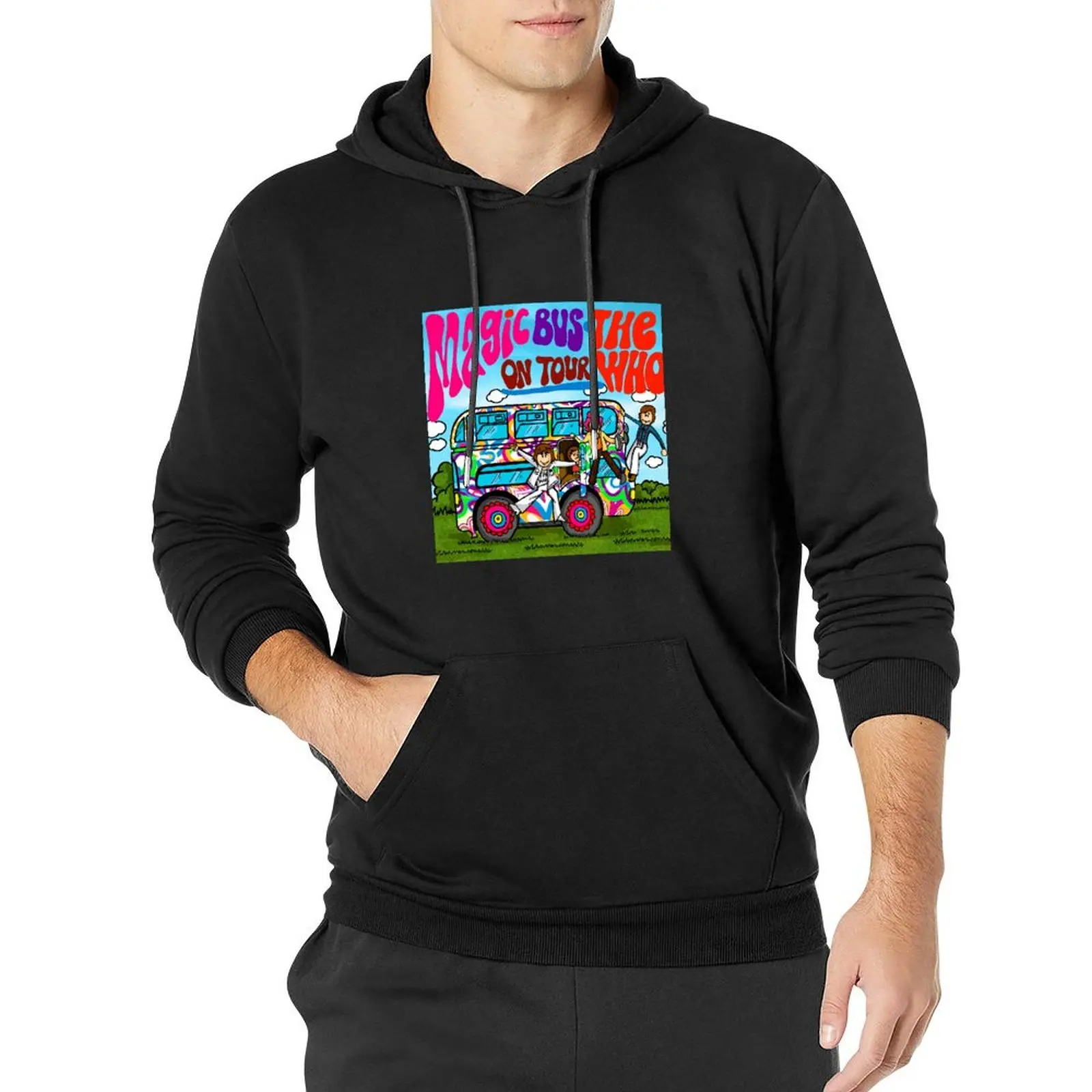 Magic Bus The Who Pullover Hoodie aesthetic clothing hoodies for men