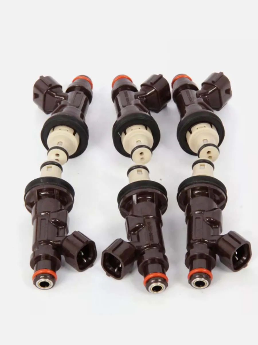 6PCS FUEL INJECTOR 23250-62040 23209-62040 For 99-04 TUNDRA TACOMA 4RUNNER 3.4L V6 4G1597 1580561 FJ585 2325062040 2320962040