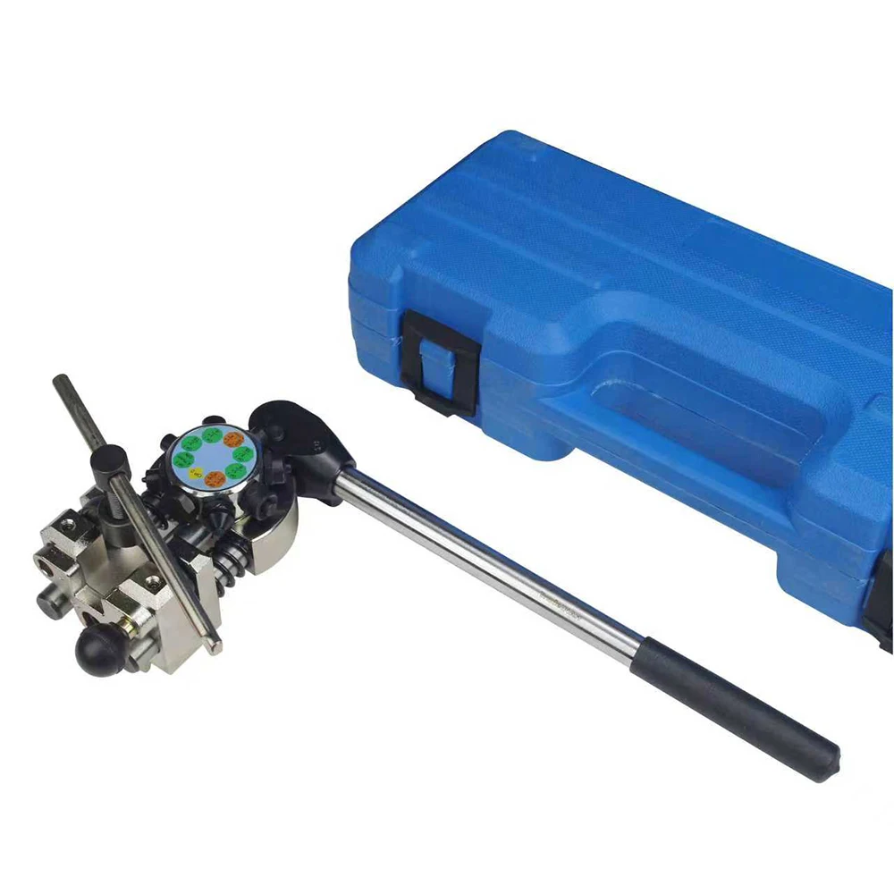 Bremsleitungs-Bördelwerkzeug-Set für 45-Grad-Einzel-, Doppel- und Bubble-Flares, Bremsleitungs-Bördelwerkzeug für 3/16", 1/4", 5/16", 3/8" Stahlrohre – Detail 4