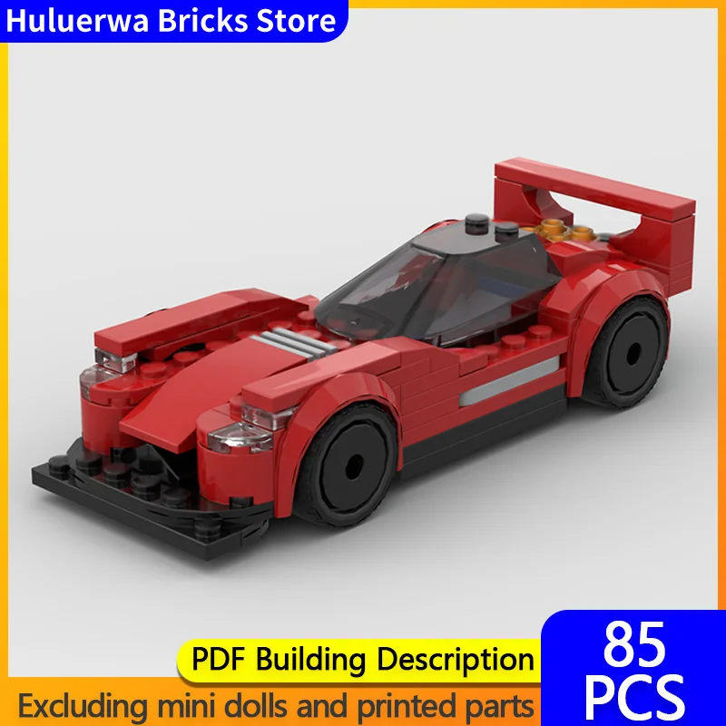 

Speed Racing Car Model MOC Building Bricks GT-R LM Nismo Le Mans Car Modular Technology Children Holiday Gifts Assemble Toy Suit