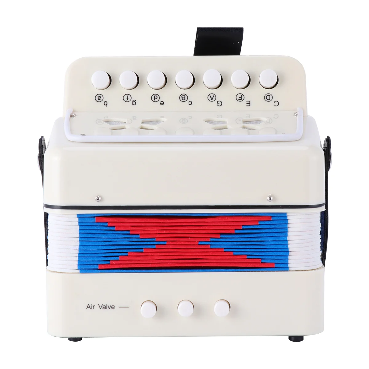 1 pz mini fisarmonica strumento musicale educativo per bambini strumento di apprendimento per principianti migliora la coordinazione delle mani degli occhi regalo divertente