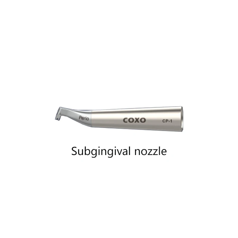 COXO CP-1 Dental Plastic Subgingival Replacement Tips Supragingival and Subgingival Nozzle Dental Accessories