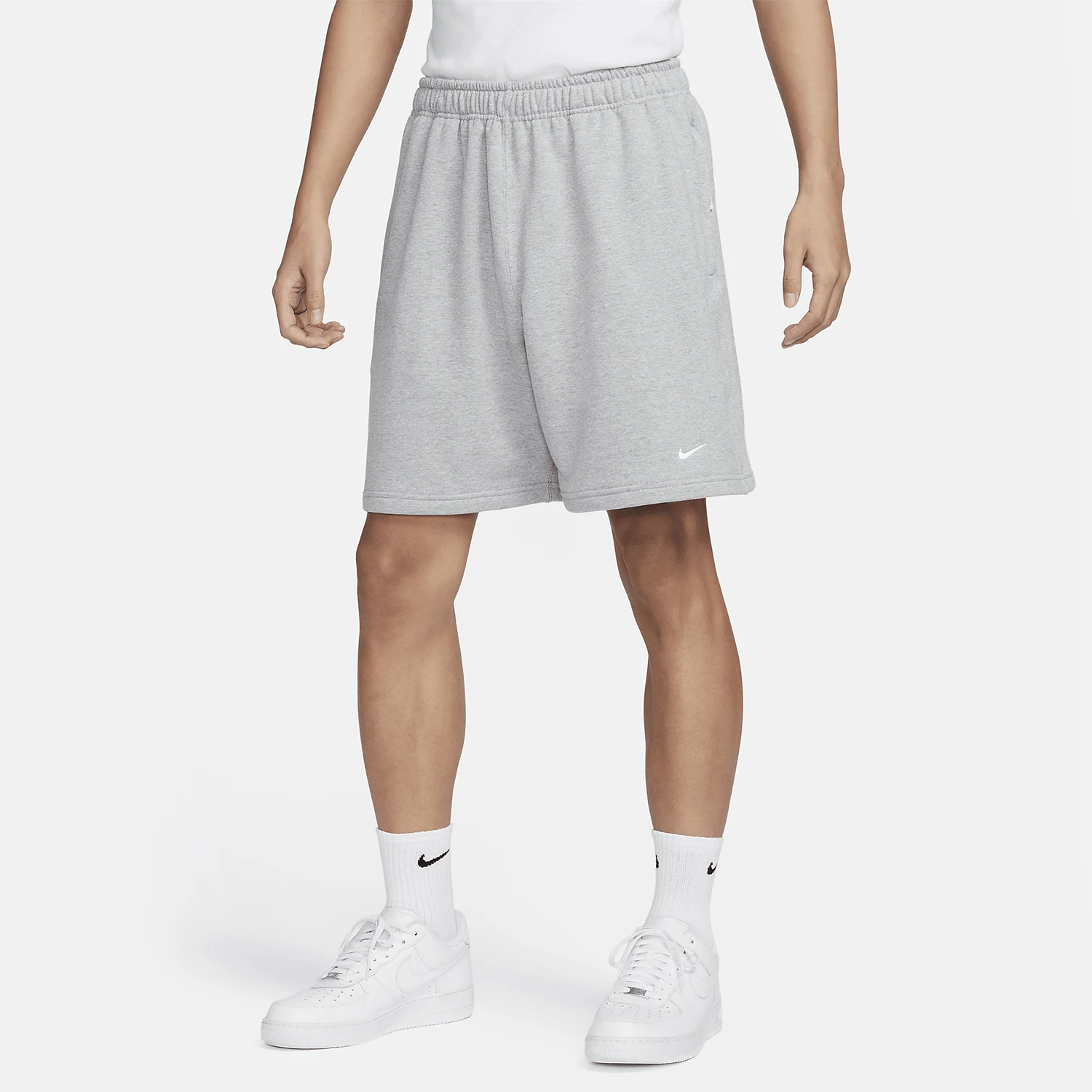 

Nike genuine Solo Swoosh Men's Loose French Terry Shorts DX0818-063