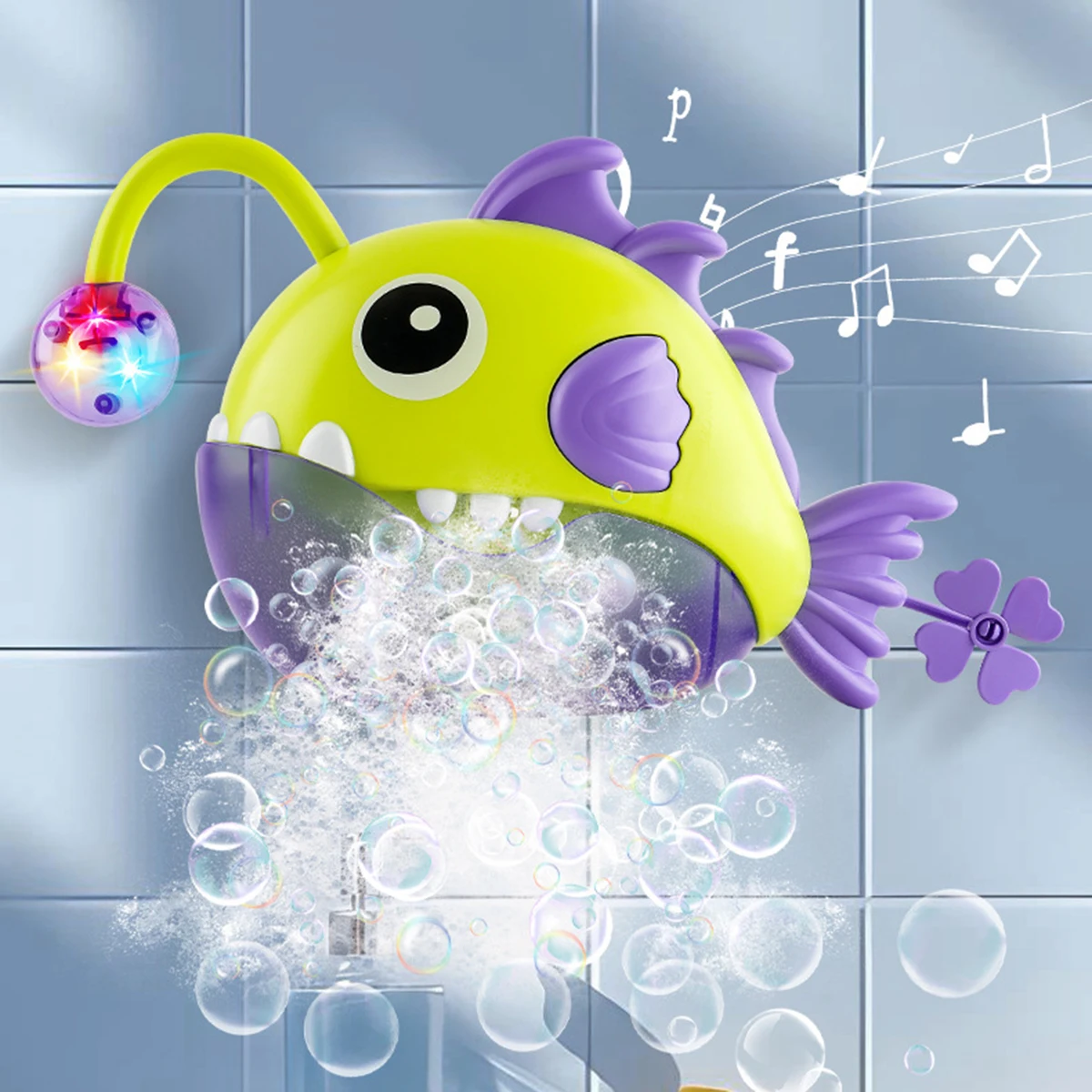 Zabawka do kąpieli dla niemowląt, mała rybka, maszynka do robienia baniek mydlanych, elektryczna zabawka do baniek dla dzieci, zabawka do kąpieli dla niemowląt, zabawka edukacyjna do wczesnej edukacji, zabawka do zabawy w wodzie.