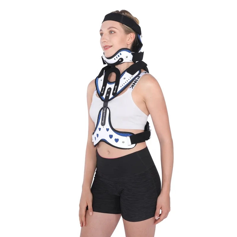 

Adjustable Height Therapy Lumbar Cervical Vertebra Tractor medical neck brace