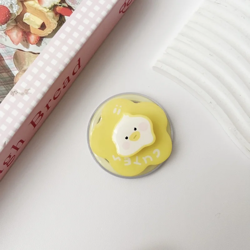 

Cute Funny Cartoon For Magsafe Magnetic Phone Holder Grip Tok Stand For iPhone 16 Samsung S25 Wireless Charging Case