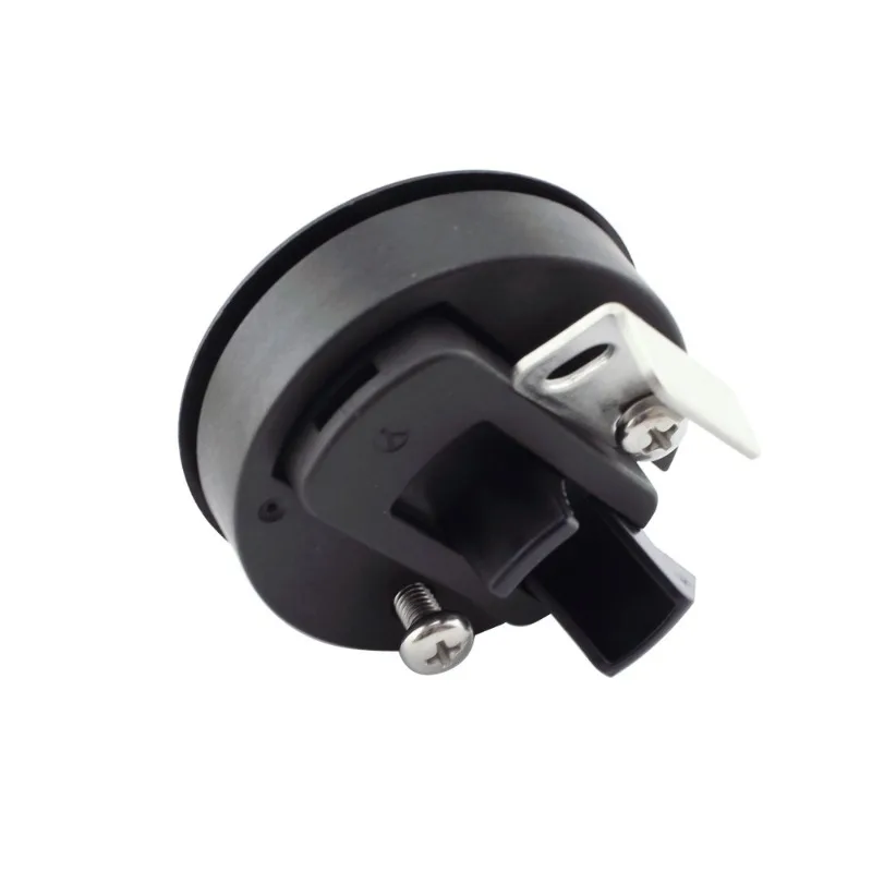Plastic Black, Pull Flat Plastic Buckle, Press Door, Buried Round  Flat