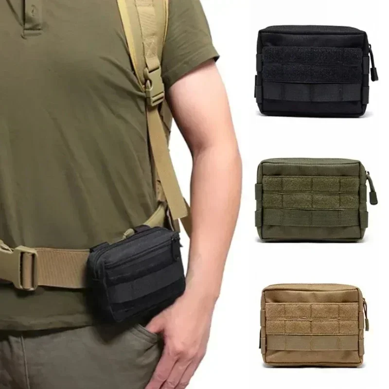 Tactical EDC Molle Waist Bag Medical Outdoor First Aid Belt Pouch Sports Hunting Bag