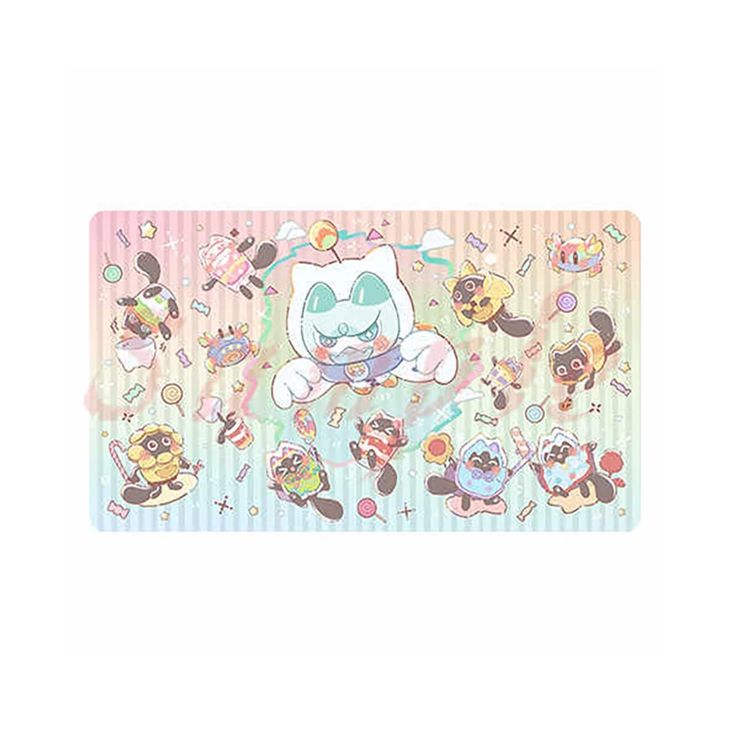 

Yu-Gi-OH! Card pad Cupsith Yummy Way Card pad single player card pad DIY custom match table pad 600*350*2mm