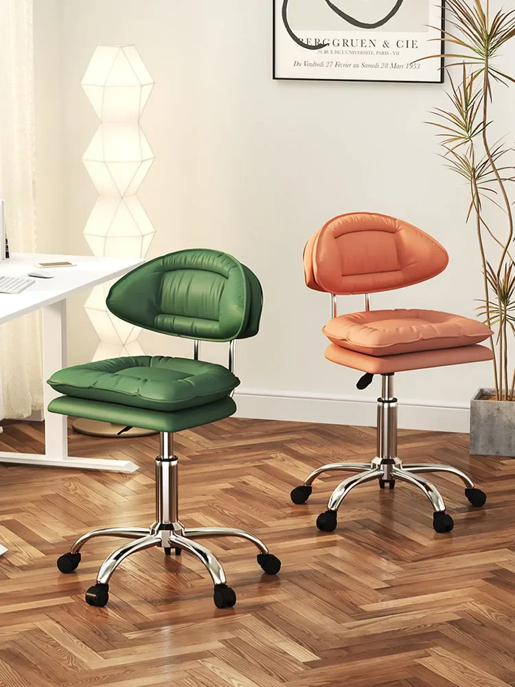 Nordic Dining Tables Chairs Luxury Living Room Lifting Rotation Chairs Home Back Leisure Chairs Coffee Hotel Stools Furniture