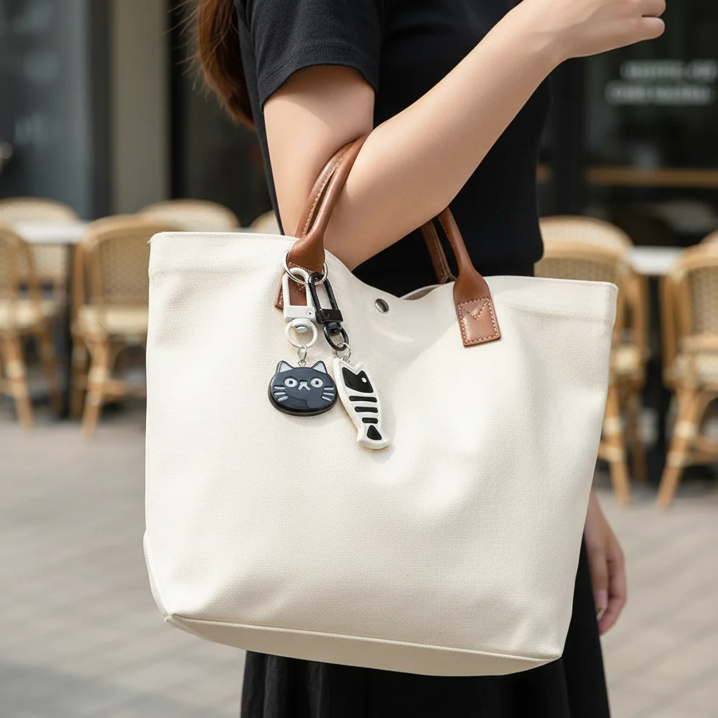 

Creative Cute Kitten Jelly Sakura Keychain Cartoon Couple Kitty Key Ring Pendant Fashion Car Key Hanging Charm For Daily Life