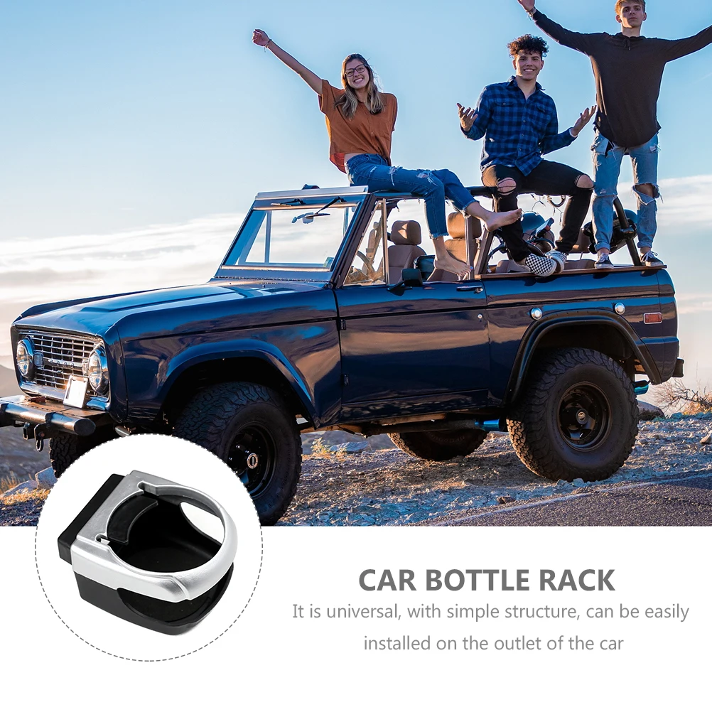 

Car Cup Holder Universal Plastic Beverage Rack for Auto Vehicle Water Bottle Holder No Burrs Durable Long Term Use Save Trouble