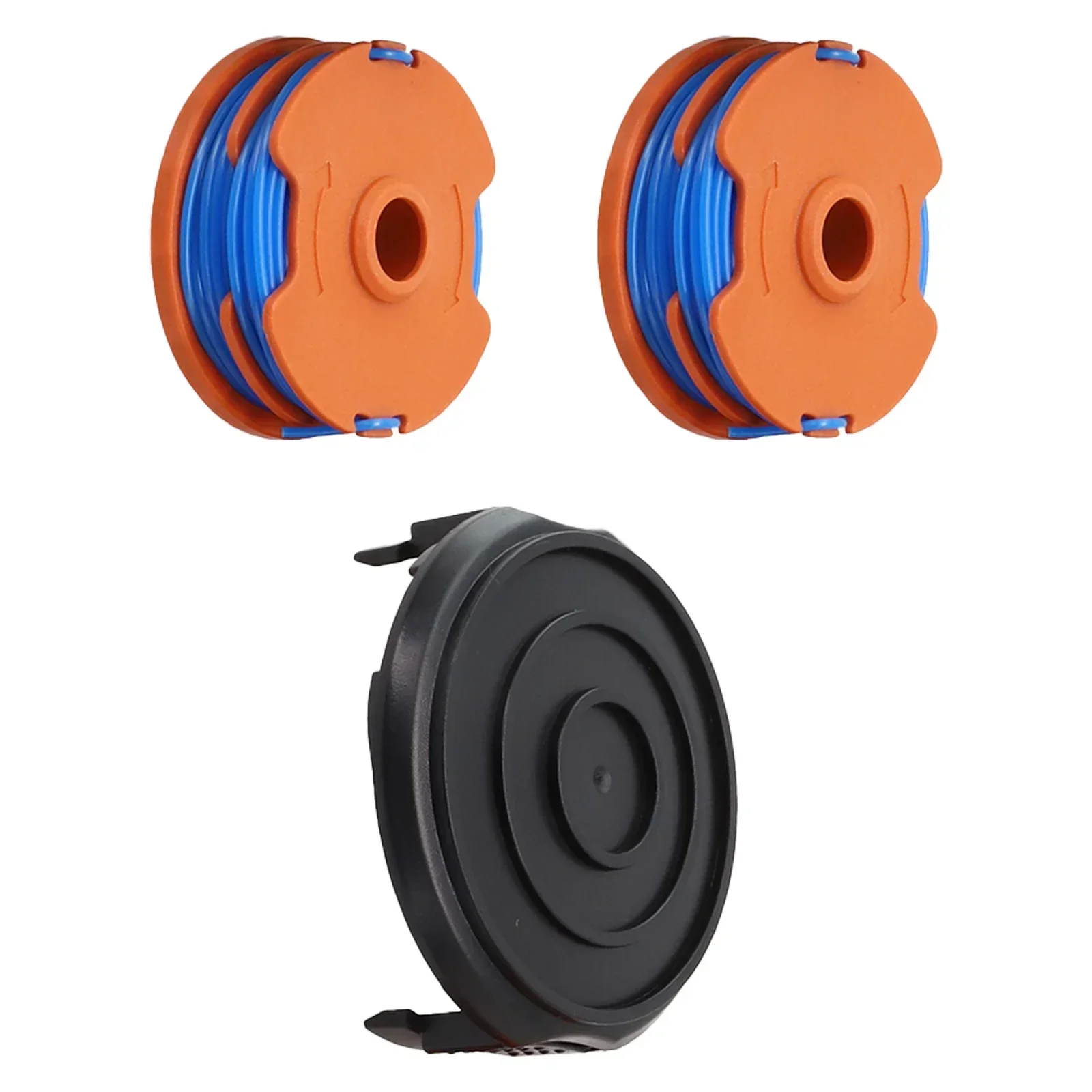 

Cap Cover Spool Line 2x5m Accessories Fittings Kit Parts QT455 Set Grass Trimmers String Trimmers For Worx WG119E