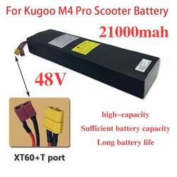 48V 21AH Rechargeable Lithium Battery pack 13S6P 1008Wh Built in BMS for Kugoo Kirin M4 Pro, Kugoo M4 Pro Electric Scooter Batte