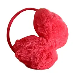 Plush Ear Warmer Winter Warm Earmuffs for Women Men Ear Pad Ear Warmers Earmuffs Solid Headband Ear Cover Kids Ear Muffs