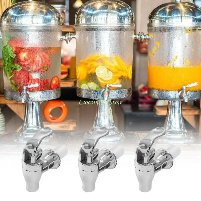

X90F 2pcs Gold Drink Dispenser Faucet Accessory for Convenient Beverages Serving
