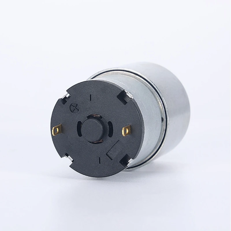6V/12V/24V High Torque Electric Micro Speed Reduction Geared Motor 7RPM to 960RPM Eccentric Output Shaft JGB37-520 Y5GB