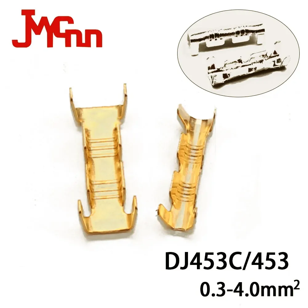 453 /453C U-shaped terminal tab cold inserts terminal wire connector terminales electricos small teeth terminal 0.3-4.0mm²