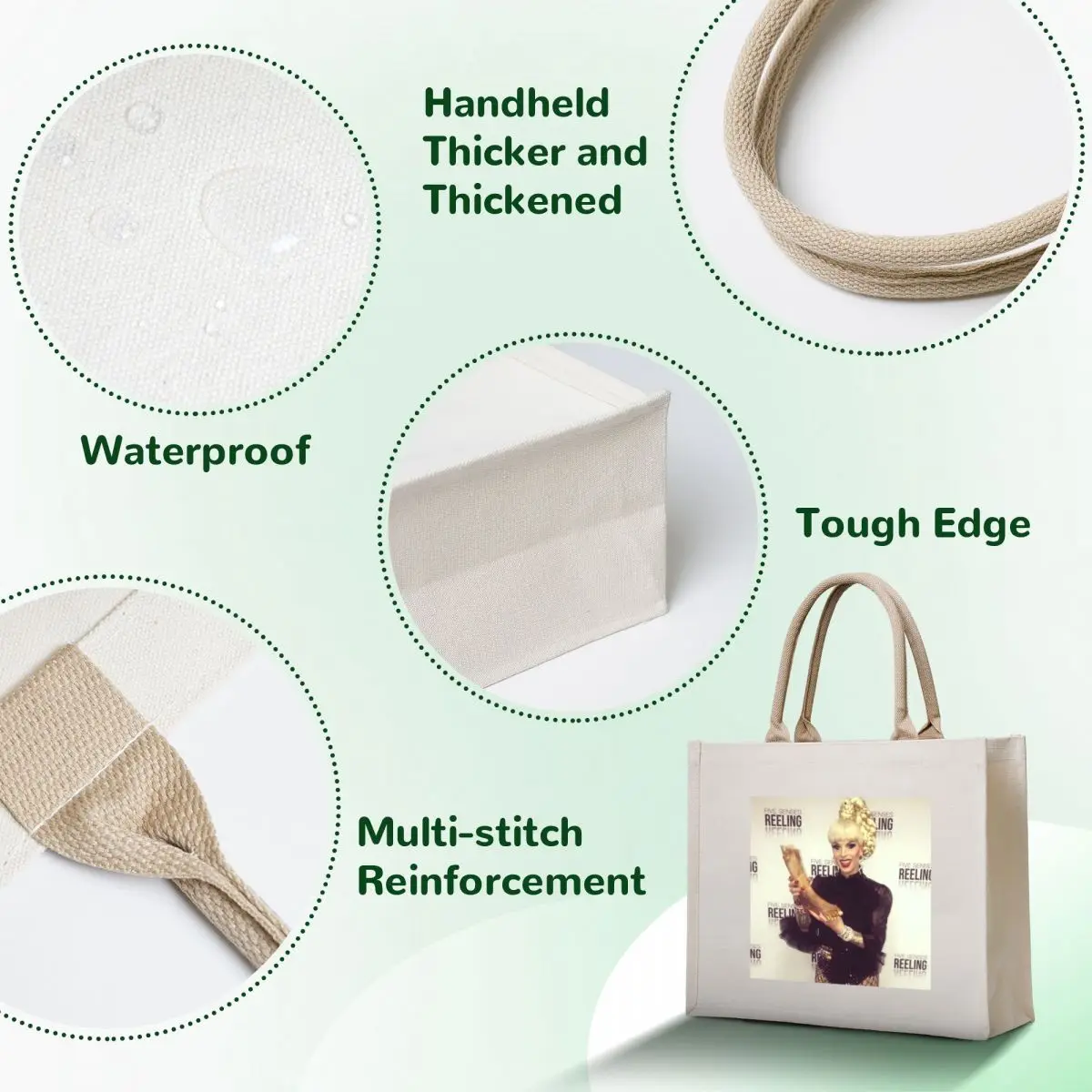 katya freeze dried leg Tote Bag tote bag men sacs de shopping tote bag screen Women's handbag