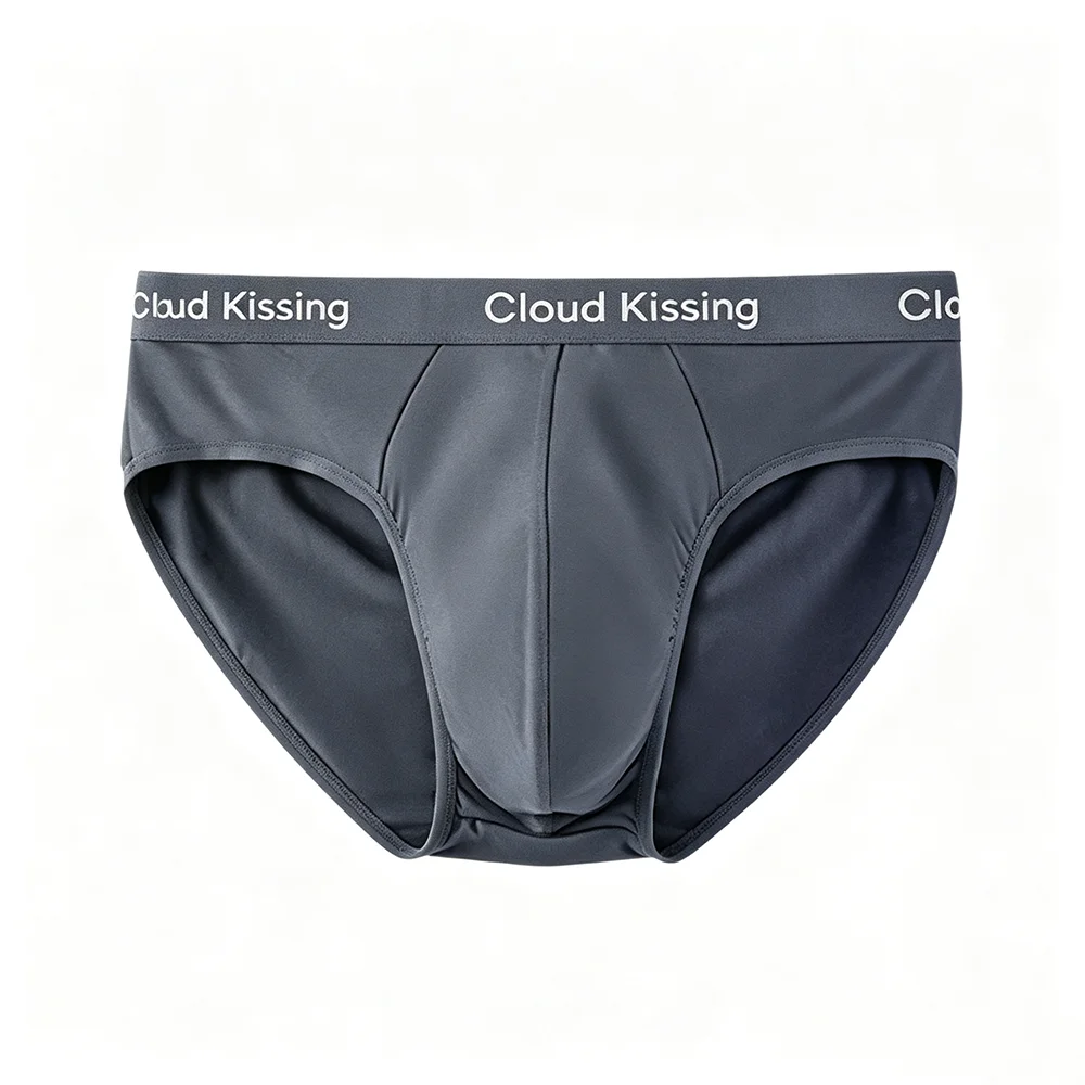 Essential 3-Pack Men's Seamless Breathable Quick Dry Briefs with Stay-Put Elastic Waistband Comfort Underwear