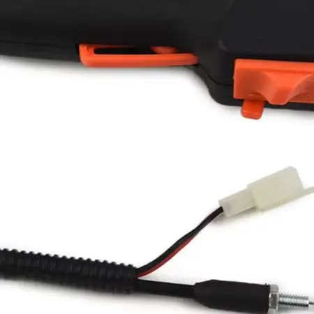 Throttle Cable Handle with Integrated Switch for Multi Tool Brushcutter Attachments Requiring 26mm Clamp Fit Throttle