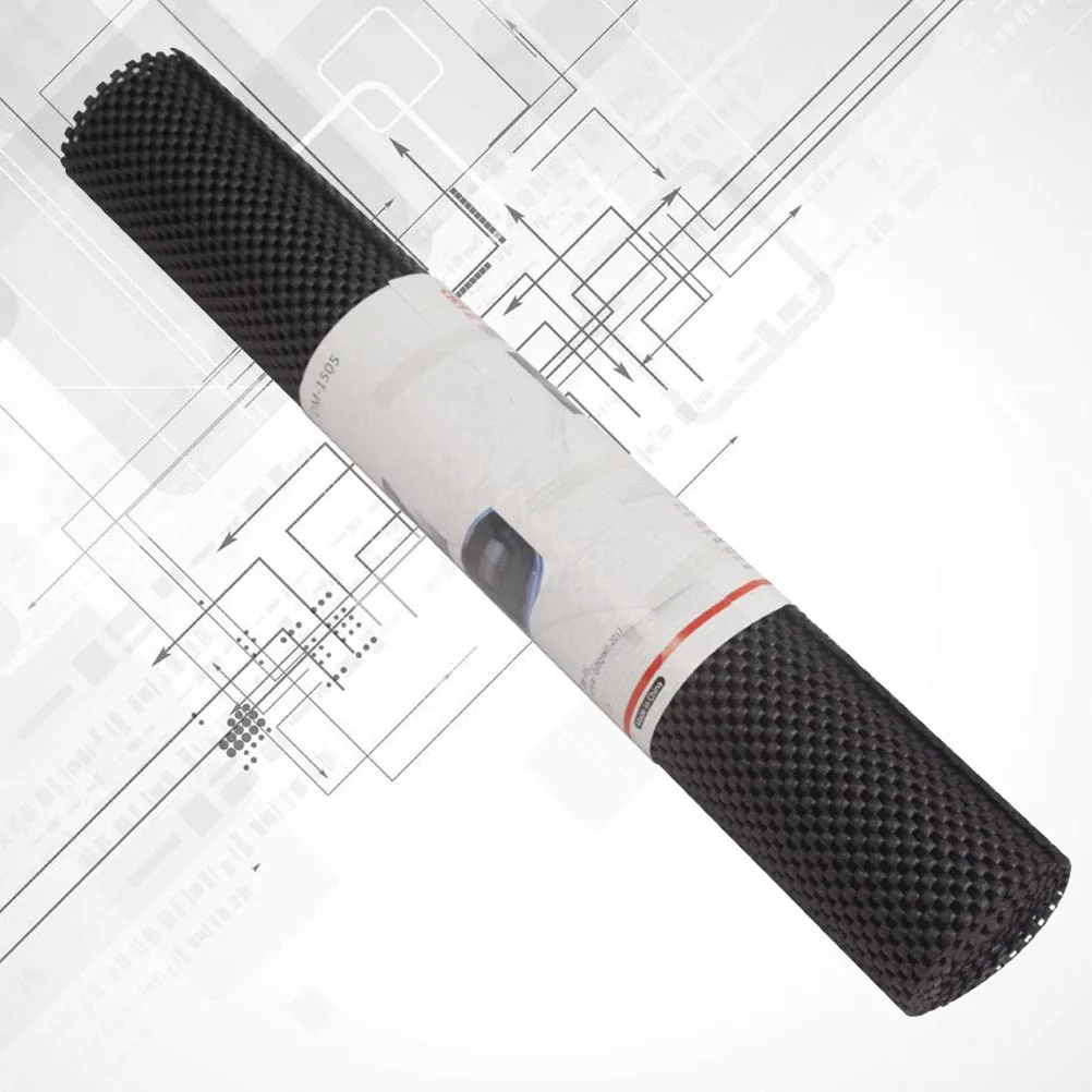 

1 Roll 59 X 19.6In 5Mm Thick Non-Slip Mat Pvc Waterproof Shelf Liner For Drawer Cabinet Kitchen Office Rv Workshop Grip Floor