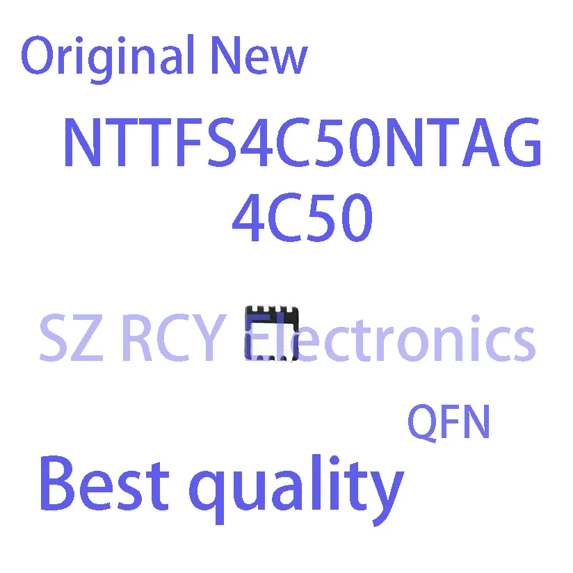 (5-10 PCS)NEW NTTFS4C50NTAG NTTFS4C50N NTTFS4C50 4C50 DFN3x3 MOSFET IC Chip electronic