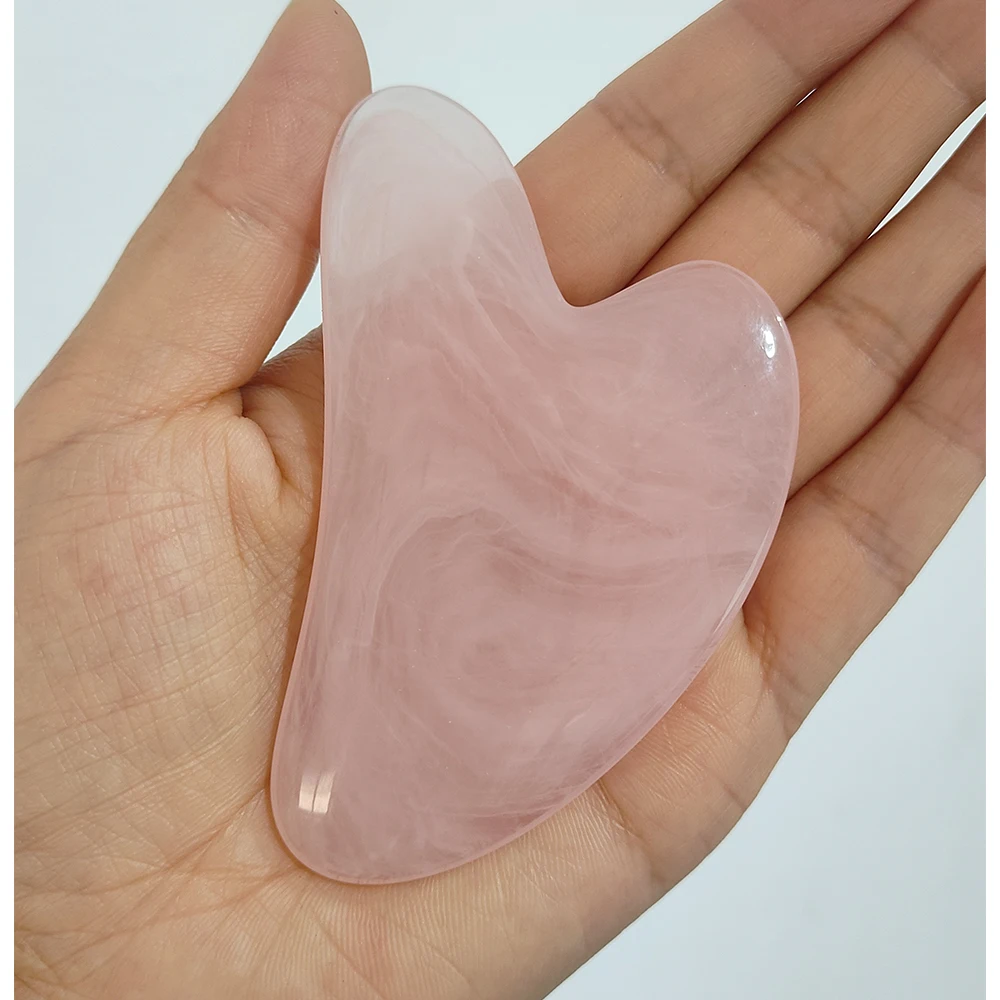 1 szt. Płytka do masażu Gua Sha, narzędzie do pielęgnacji twarzy, skrobaki do masażu twarzy, szyi, pleców i ciała, narzędzie do masażu SPA — zdjęcie 2