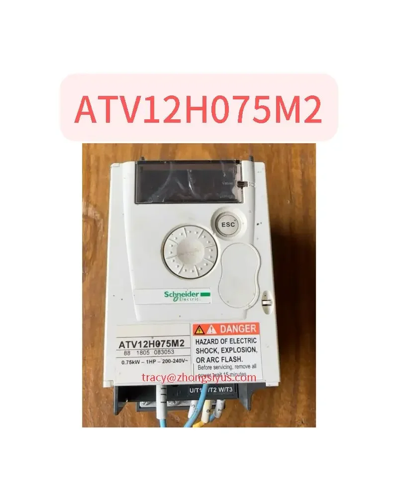 

Used inverter 750w single phase input ATV12H075M2 test function normal