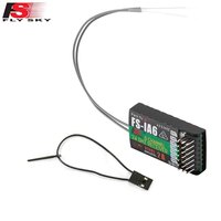 Flysky 2.4G 10CH FS-iA10B / 6CH FS-IA6B Receiver PPM Output With iBus Port for FS-i6X FS-i6 FS-i6S FS-i10 FS-GT2G Transmitter