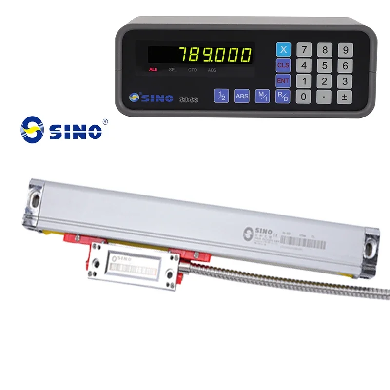 

Test instrument SDS3-1F Single Axis DRO Glass linear scale Hot Selling Lathe Boring EDM IP67