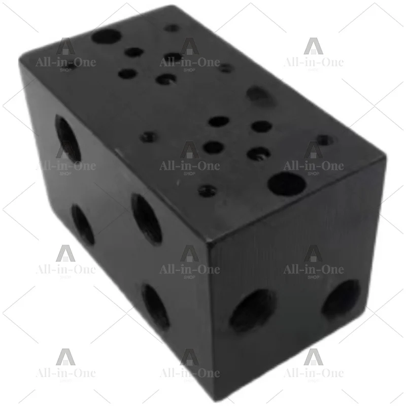Hydraulic station accessories reversing valve base oil circuit block integrated block 02-1W/03-1W + YF