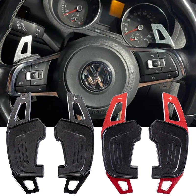 Autocollant de changement de vitesse pour volant de voiture, pour VW Golf 7 GTI MK7 GTE GTD RLINE Volkswage POLO Scirocco Sagitar GLI