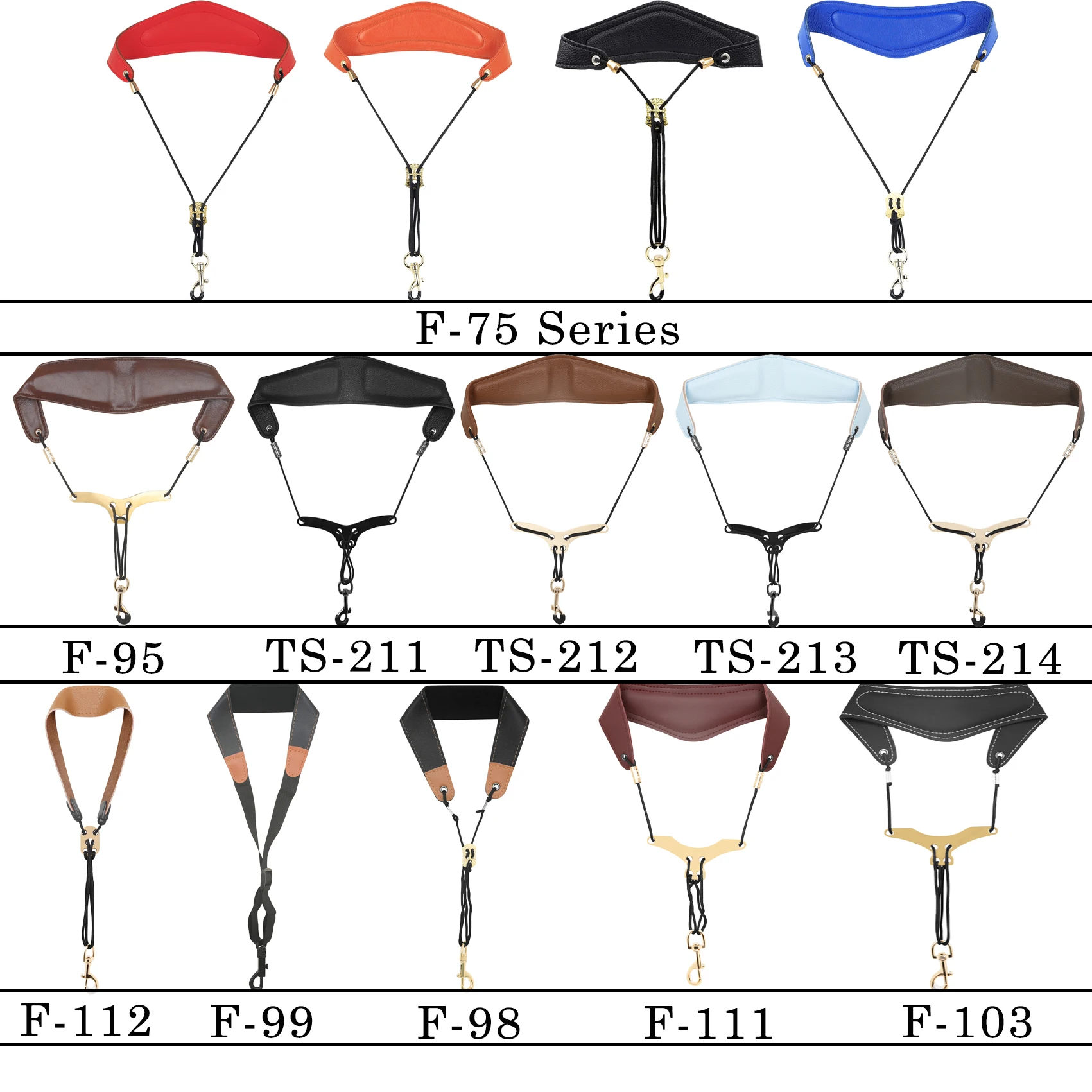 Saxophon Schulter hals riemen Leder Sax Schulter gurt verstellbarer Rücken gurt Sax Universal Holzbläser Instrumente Accessoires