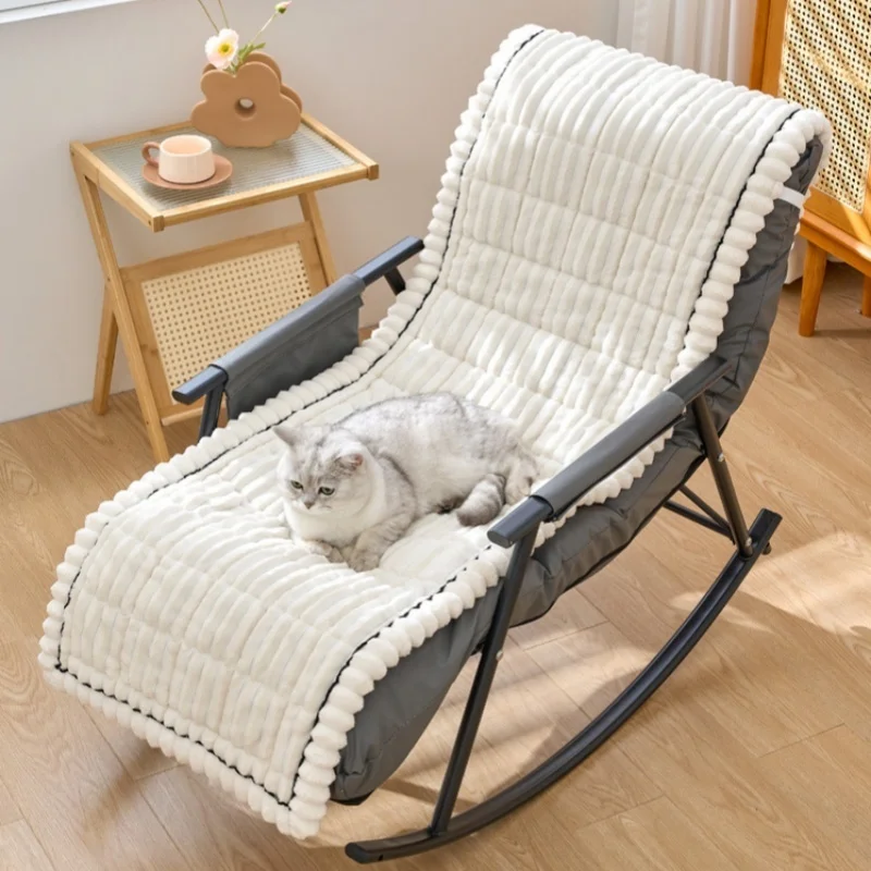 

Плюшевая бархатная интегрированная подушка для кресла, бытовая подушка для обеденного стула, вертикальные полосы, чехлы на табуреты, сиденье для дивана, пылезащитный протектор