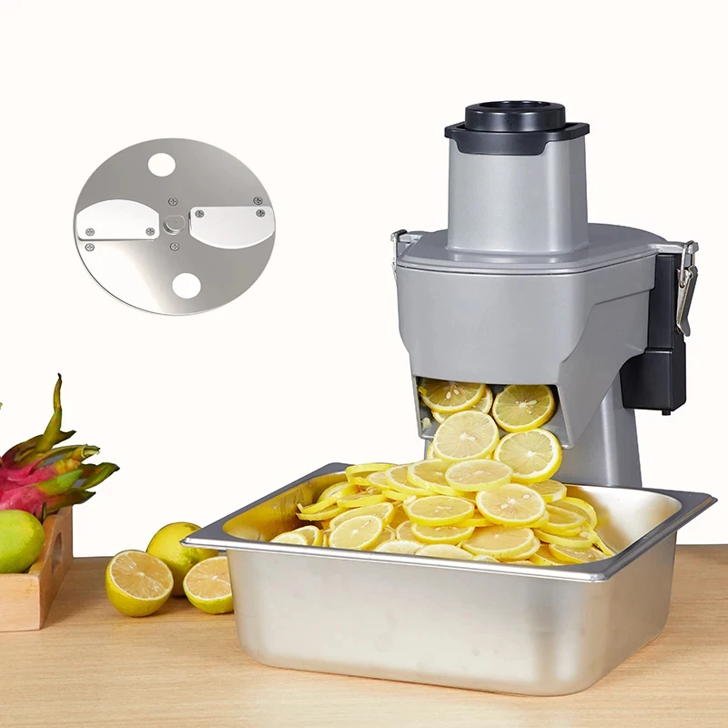 Restaurant Use Commercial Carrot Potato Cucumber Onion Cutting Hine Electric Vegetable Cutter On Sale