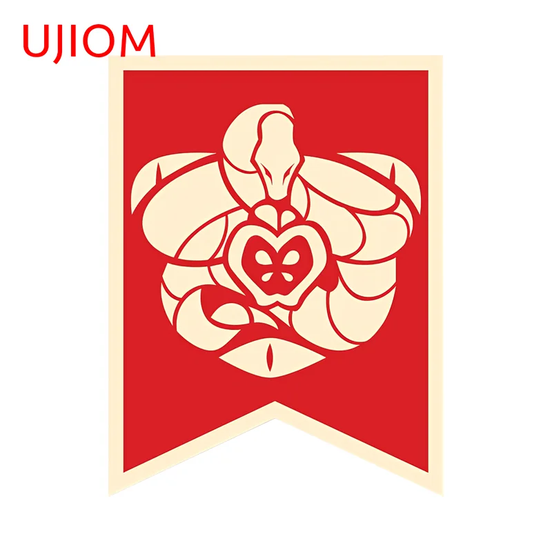 UJIOM Helluva Boss Lords of Hell banderas pegatina de pared personalidad única muebles calcomanía Simple papel tapiz de alta calidad Decoración