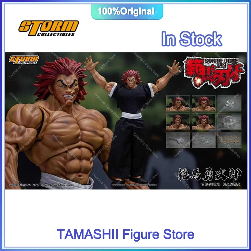 Original Genuine Storm Toys 1/12 YUJIRO HANMA Battle Damage Edition Full Set 6''  In Stock  Action Figure Model Collection Toy