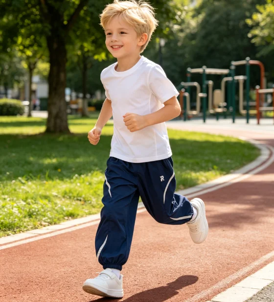 Boys Pants 2026 Spring and Autumn New Children's Clothing Korean Style Boys and Girls Personality Color Casual Pants