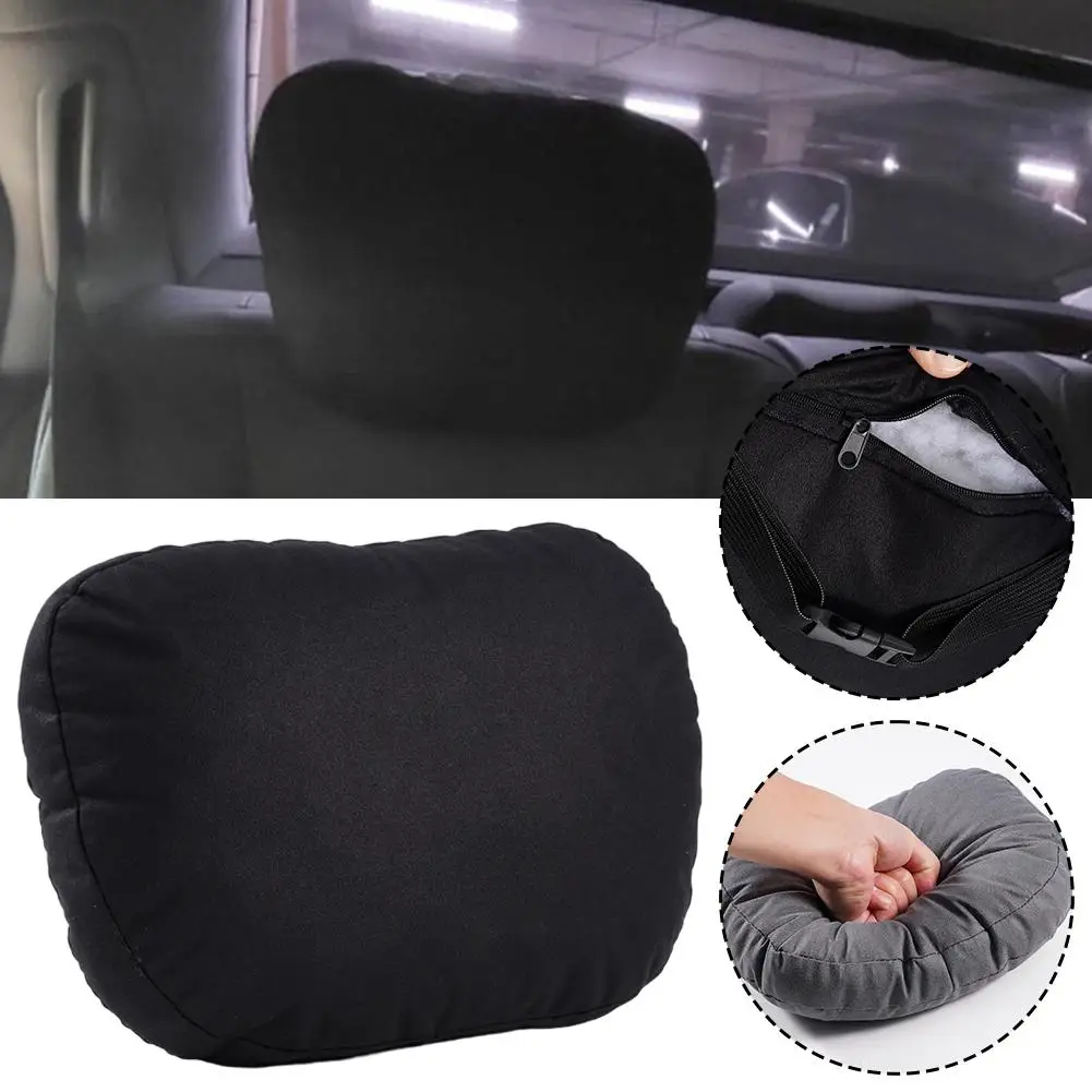Universal Car Headrest Pillow Memory Foam Neck Adjustable Car Pillow Neck Rest Cushion Relieve Fatigue Car Interior Accessories