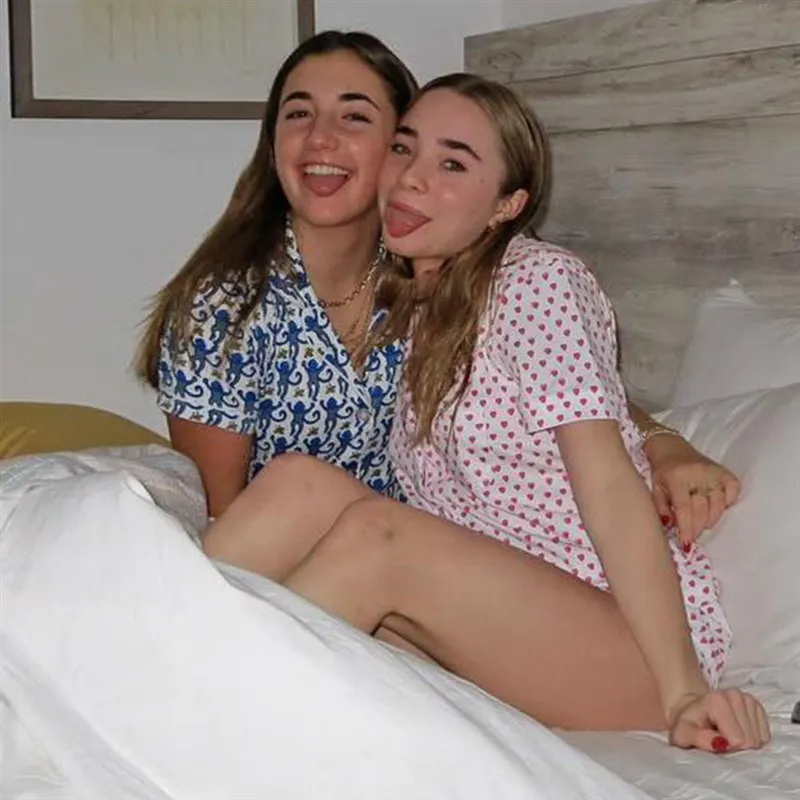 

2024 Monkey Print Casual Pajama Set Women's Long Sve ort Pants Comfortable Breathable Spwear Summer Home Clothes