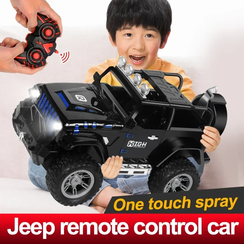 RC Car 2.4G Radio Remote Control Cars Hummer Pickup Model Buggy Off-Road Control Trucks Girls Toys for Children