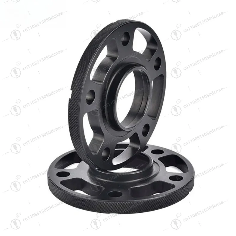 Black Universal Forged Car Wheel Spacers 5x130 CB71 6 for Cayman II 981 2013 2016