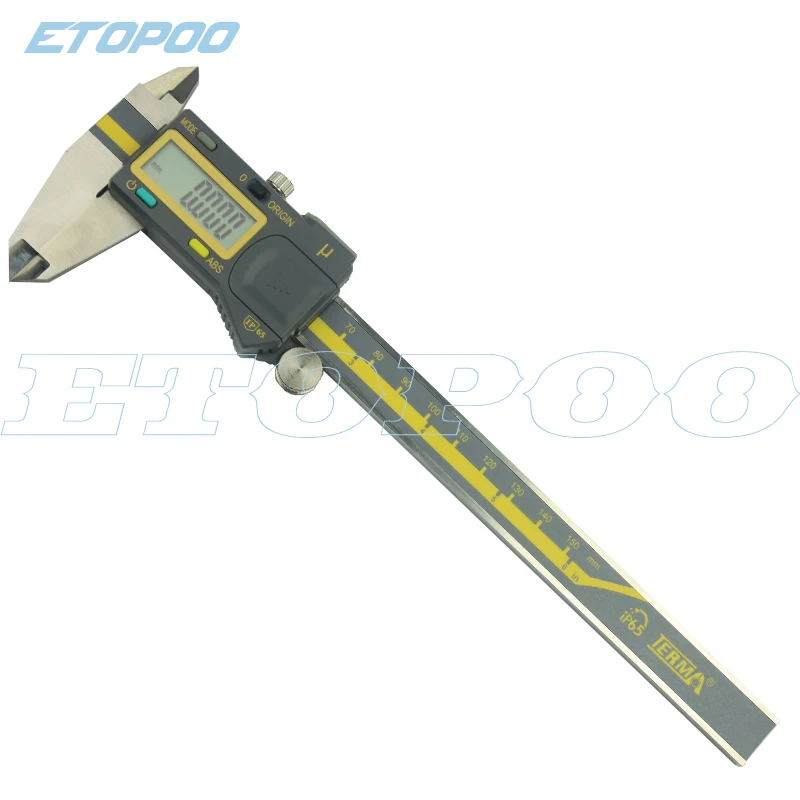 0-150mm 6inch 200mm 300mm 0.005mm TERMA ABS Origin Digital Caliper IP54 water proof electronic vernier caliper micrometer gauge