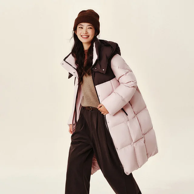 Semir Down Jacket Women Long Length Waterproof Oil-proof Stain-proof 2026 New Winter Detachable Hooded Winter Clothing Coats 6 Semir Down Jacket Women Long Length Waterproof Oil-proof Stain-proof 2026 New Winter Detachable Hooded Winter Clothing Coats 6