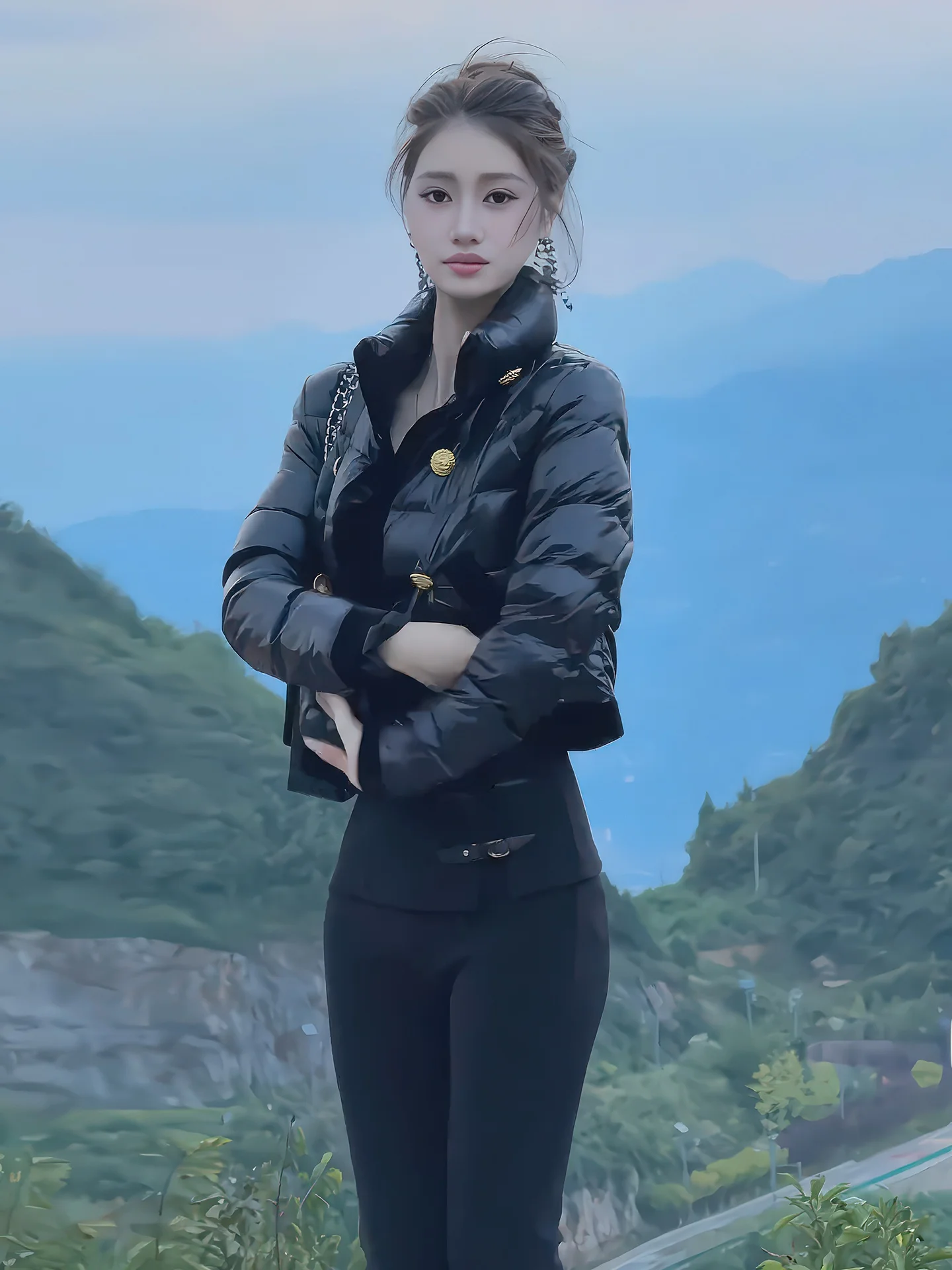 Faionable ort puffer jaet feminino inverno quente outerwear gola acolchoado casaco coreano sle corte reto thiened