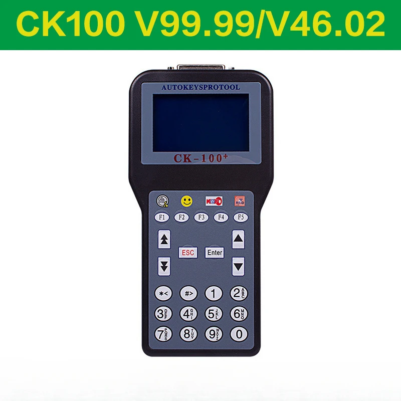 

CK100 V99.99 Автоматический ключевой программатор, иммобилайзер, диагностический инструмент, 7 языков, 1024 жетонов
