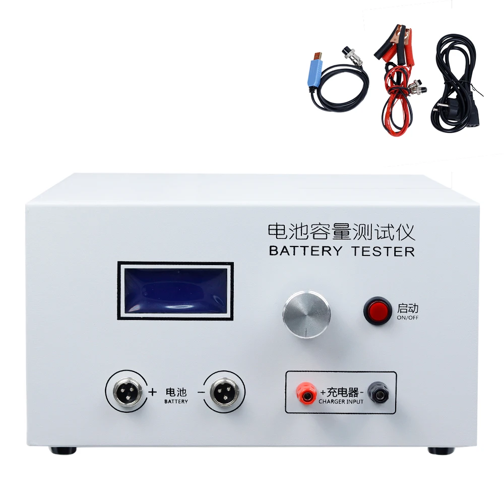 EBC-B20H 12-72V 20A Lead Acid Lithium Battery Capacity Tester Support External Charger Charging And Discharging AC100-240V