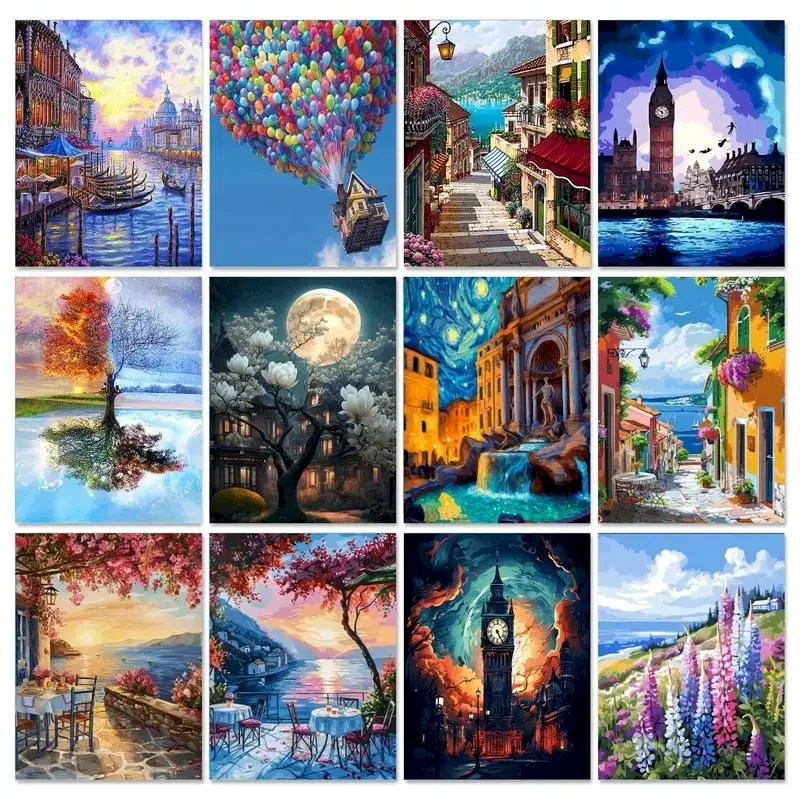 Oil Painting By Num…