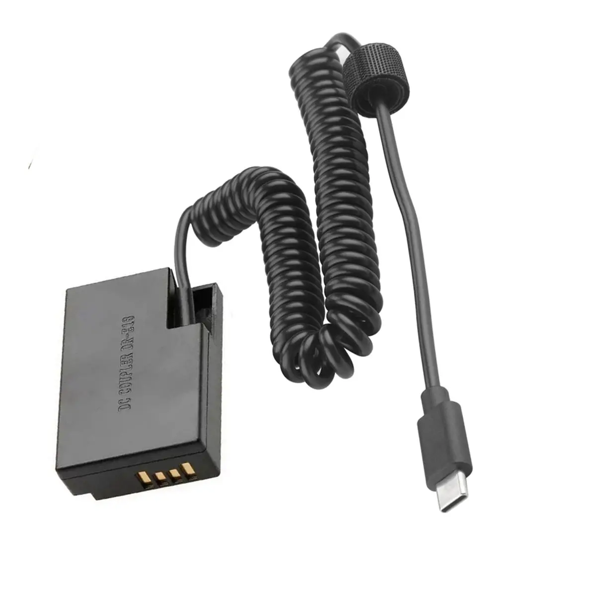 AAAE -E18 -E18 LP-E17 Dummy Battery Type-C Power Coupler for 200D 200D II 250D 750D 760D Camera AC Adapter Kit